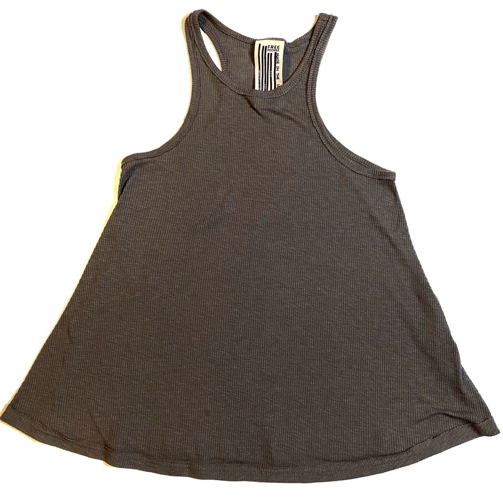 Free People Ribbed Swing Tank Top Size XS
